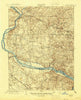 Seneca Maryland Historical topographic map, 1:62500 scale, 15 X 15 Minute, Year 1908