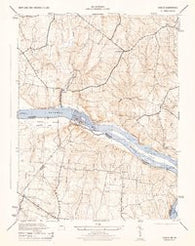 Seneca Maryland Historical topographic map, 1:31680 scale, 7.5 X 7.5 Minute, Year 1944