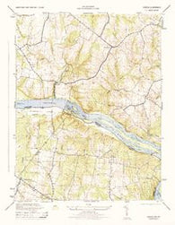Seneca Maryland Historical topographic map, 1:31680 scale, 7.5 X 7.5 Minute, Year 1944