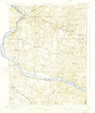 Seneca Maryland Historical topographic map, 1:62500 scale, 15 X 15 Minute, Year 1908