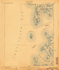Sharps Island Maryland Historical topographic map, 1:62500 scale, 15 X 15 Minute, Year 1904