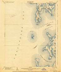 Sharps Island Maryland Historical topographic map, 1:62500 scale, 15 X 15 Minute, Year 1904