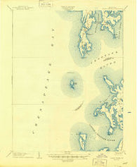 Sharps Island Maryland Historical topographic map, 1:62500 scale, 15 X 15 Minute, Year 1904