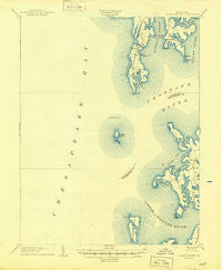 Sharps Island Maryland Historical topographic map, 1:62500 scale, 15 X 15 Minute, Year 1904