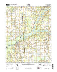 Sharptown Maryland Historical topographic map, 1:24000 scale, 7.5 X 7.5 Minute, Year 2014
