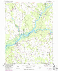 Sharptown Maryland Historical topographic map, 1:24000 scale, 7.5 X 7.5 Minute, Year 1955