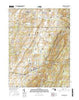 Smithsburg Maryland Current topographic map, 1:24000 scale, 7.5 X 7.5 Minute, Year 2016