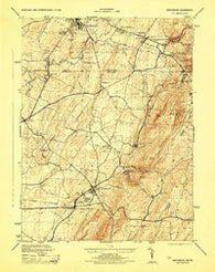 Smithsburg Maryland Historical topographic map, 1:31680 scale, 7.5 X 7.5 Minute, Year 1944