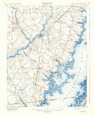 Snow Hill Maryland Historical topographic map, 1:62500 scale, 15 X 15 Minute, Year 1901