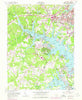 South River Maryland Historical topographic map, 1:24000 scale, 7.5 X 7.5 Minute, Year 1957