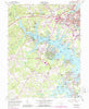 South River Maryland Historical topographic map, 1:24000 scale, 7.5 X 7.5 Minute, Year 1957