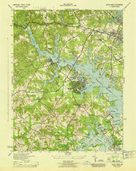 South River Maryland Historical topographic map, 1:31680 scale, 7.5 X 7.5 Minute, Year 1944