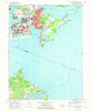 Sparrows Point Maryland Historical topographic map, 1:24000 scale, 7.5 X 7.5 Minute, Year 1969