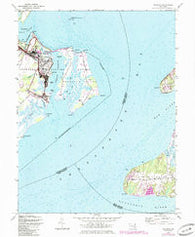 Spesutie Maryland Historical topographic map, 1:24000 scale, 7.5 X 7.5 Minute, Year 1948