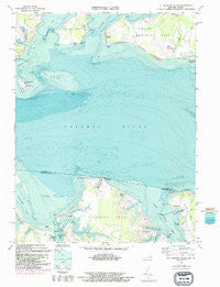 St. Clements Island Maryland Historical topographic map, 1:24000 scale, 7.5 X 7.5 Minute, Year 1968
