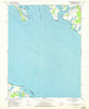 St. George Island Maryland Historical topographic map, 1:24000 scale, 7.5 X 7.5 Minute, Year 1968