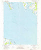 St. George Island Maryland Historical topographic map, 1:24000 scale, 7.5 X 7.5 Minute, Year 1968