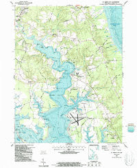 St. Marys City Maryland Historical topographic map, 1:24000 scale, 7.5 X 7.5 Minute, Year 1987