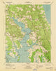 St. Marys City Maryland Historical topographic map, 1:31680 scale, 7.5 X 7.5 Minute, Year 1943