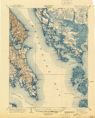 St. Marys Maryland Historical topographic map, 1:125000 scale, 30 X 30 Minute, Year 1906