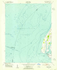 Swan Point Maryland Historical topographic map, 1:24000 scale, 7.5 X 7.5 Minute, Year 1953