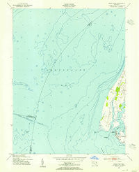 Swan Point Maryland Historical topographic map, 1:24000 scale, 7.5 X 7.5 Minute, Year 1953