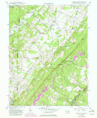 Table Rock Maryland Historical topographic map, 1:24000 scale, 7.5 X 7.5 Minute, Year 1948