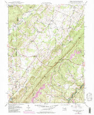 Table Rock Maryland Historical topographic map, 1:24000 scale, 7.5 X 7.5 Minute, Year 1948