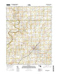 Taneytown Maryland Historical topographic map, 1:24000 scale, 7.5 X 7.5 Minute, Year 2014