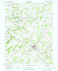 Taneytown Maryland Historical topographic map, 1:24000 scale, 7.5 X 7.5 Minute, Year 1953