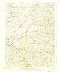 Taneytown Maryland Historical topographic map, 1:62500 scale, 15 X 15 Minute, Year 1911