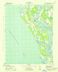 Taylors Island Maryland Historical topographic map, 1:31680 scale, 7.5 X 7.5 Minute, Year 1943