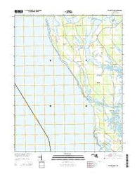 Taylors Island Maryland Historical topographic map, 1:24000 scale, 7.5 X 7.5 Minute, Year 2014