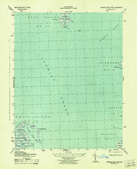 Terrapin Sand Point Maryland Historical topographic map, 1:31680 scale, 7.5 X 7.5 Minute, Year 1943