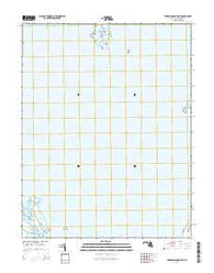 Terrapin Sand Point Maryland Historical topographic map, 1:24000 scale, 7.5 X 7.5 Minute, Year 2014