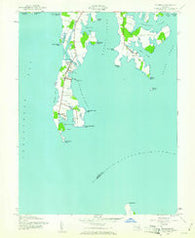 Tilghman Maryland Historical topographic map, 1:24000 scale, 7.5 X 7.5 Minute, Year 1942