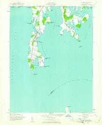 Tilghman Maryland Historical topographic map, 1:24000 scale, 7.5 X 7.5 Minute, Year 1942