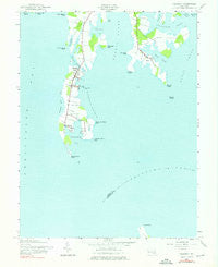 Tilghman Maryland Historical topographic map, 1:24000 scale, 7.5 X 7.5 Minute, Year 1942
