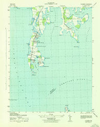 Tilghman Maryland Historical topographic map, 1:31680 scale, 7.5 X 7.5 Minute, Year 1942
