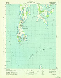 Tilghman Maryland Historical topographic map, 1:31680 scale, 7.5 X 7.5 Minute, Year 1942