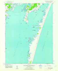 Tingles Island Maryland Historical topographic map, 1:24000 scale, 7.5 X 7.5 Minute, Year 1942