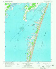 Tingles Island Maryland Historical topographic map, 1:24000 scale, 7.5 X 7.5 Minute, Year 1964