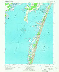 Tingles Island Maryland Historical topographic map, 1:24000 scale, 7.5 X 7.5 Minute, Year 1964