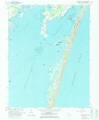 Tingles Island Maryland Historical topographic map, 1:24000 scale, 7.5 X 7.5 Minute, Year 1964