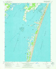 Tingles Island Maryland Historical topographic map, 1:24000 scale, 7.5 X 7.5 Minute, Year 1964
