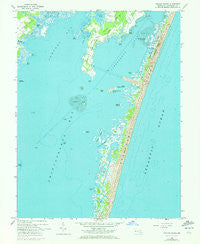 Tingles Island Maryland Historical topographic map, 1:24000 scale, 7.5 X 7.5 Minute, Year 1964