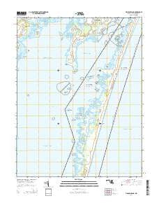 Tingles Island Maryland Historical topographic map, 1:24000 scale, 7.5 X 7.5 Minute, Year 2014
