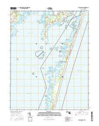 Tingles Island Maryland Current topographic map, 1:24000 scale, 7.5 X 7.5 Minute, Year 2016