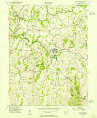 Union Bridge Maryland Historical topographic map, 1:24000 scale, 7.5 X 7.5 Minute, Year 1953