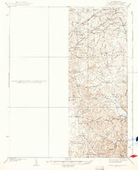 Upper Marlboro Maryland Historical topographic map, 1:62500 scale, 15 X 15 Minute, Year 1937